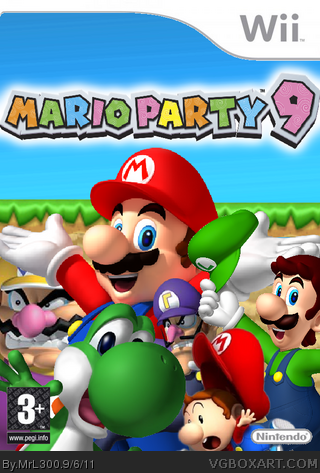 Mario Party 9 Wii Box Art Cover By Mrl300
