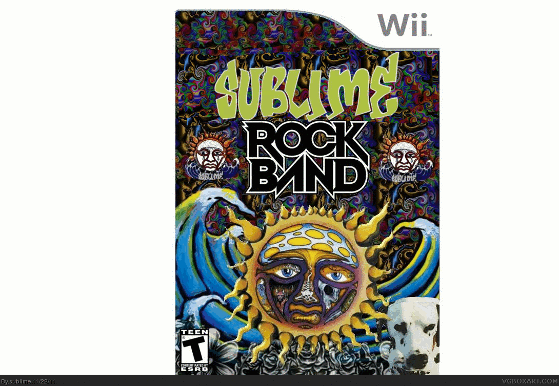 Rock Band: Sublime box cover