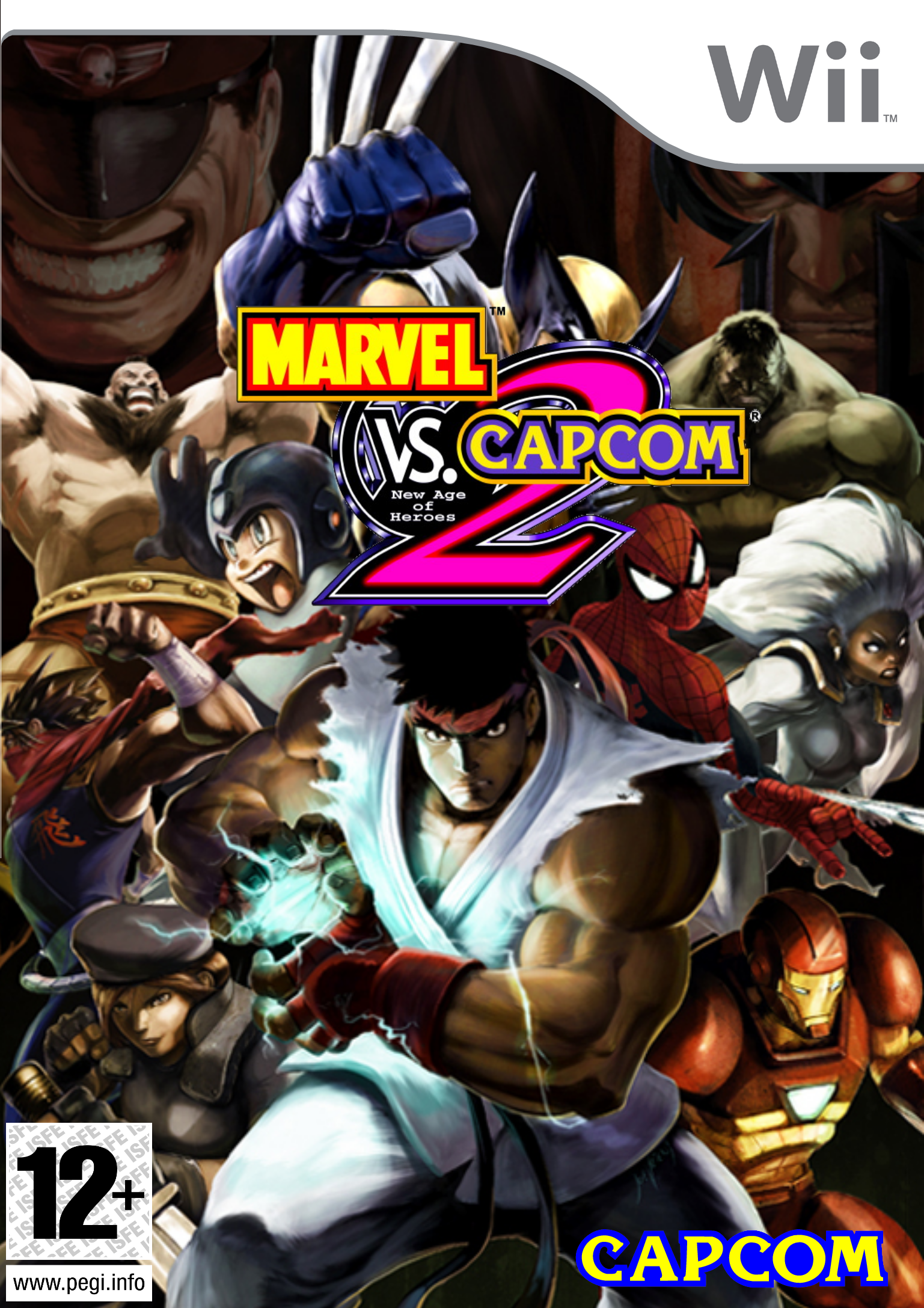 Marvel vs. Capcom 2: New Age of Heroes box cover