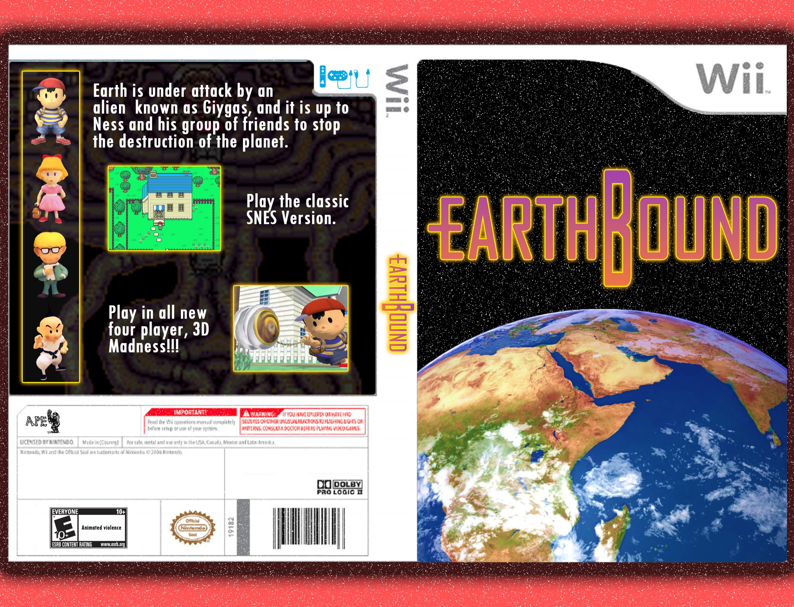 Earthbound 2012 box cover