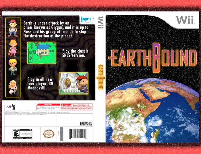 Earthbound 2012 box art cover