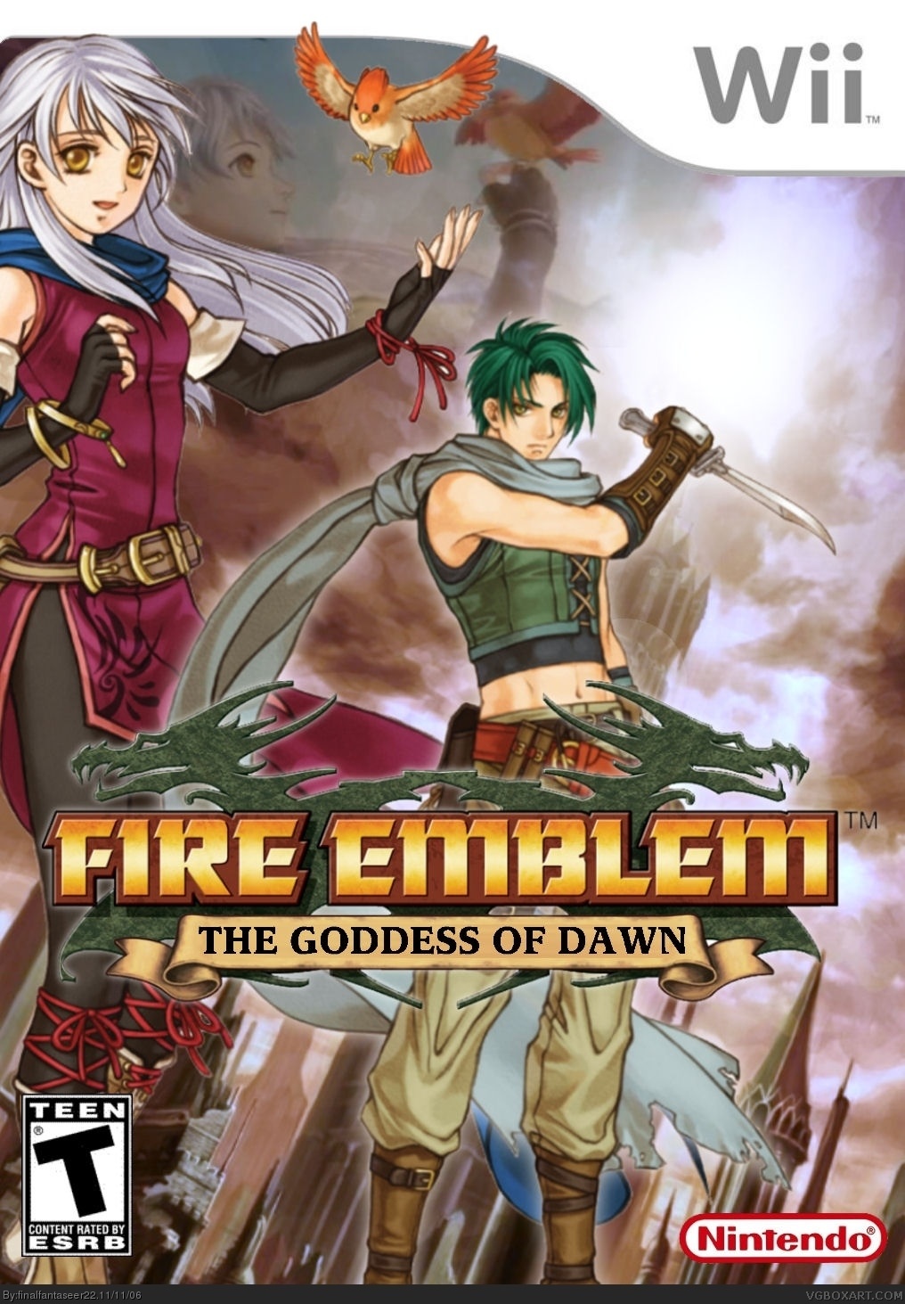 Fire Emblem: The Goddess of Dawn box cover