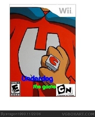 Underdog The game box cover