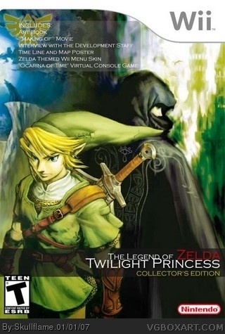 The Legend of Zelda: Twilight Princess box cover