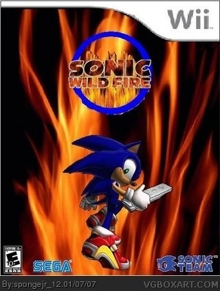 Sonic WildFire box cover