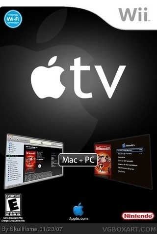 Apple TV box cover