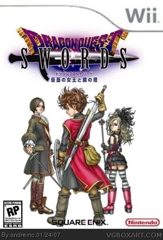 Dragon Quest Swords box cover