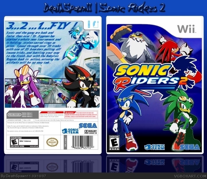 download sonic free riders wii