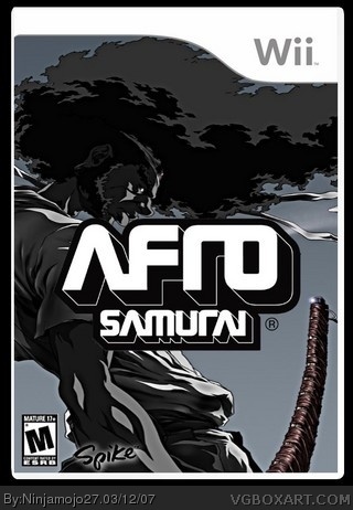 Afro Samurai box cover