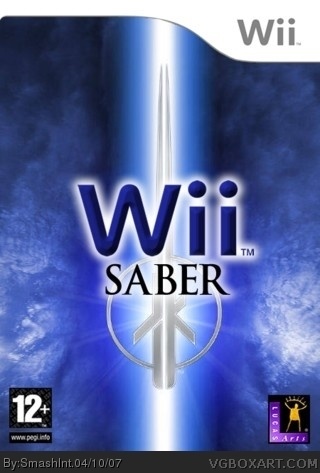 Wii Lightsaber box cover
