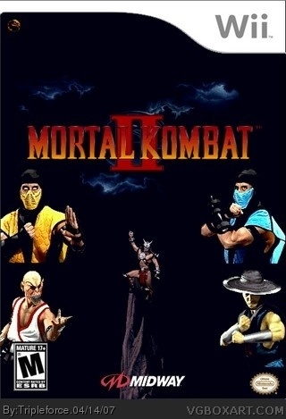 Mortal Kombat II box cover