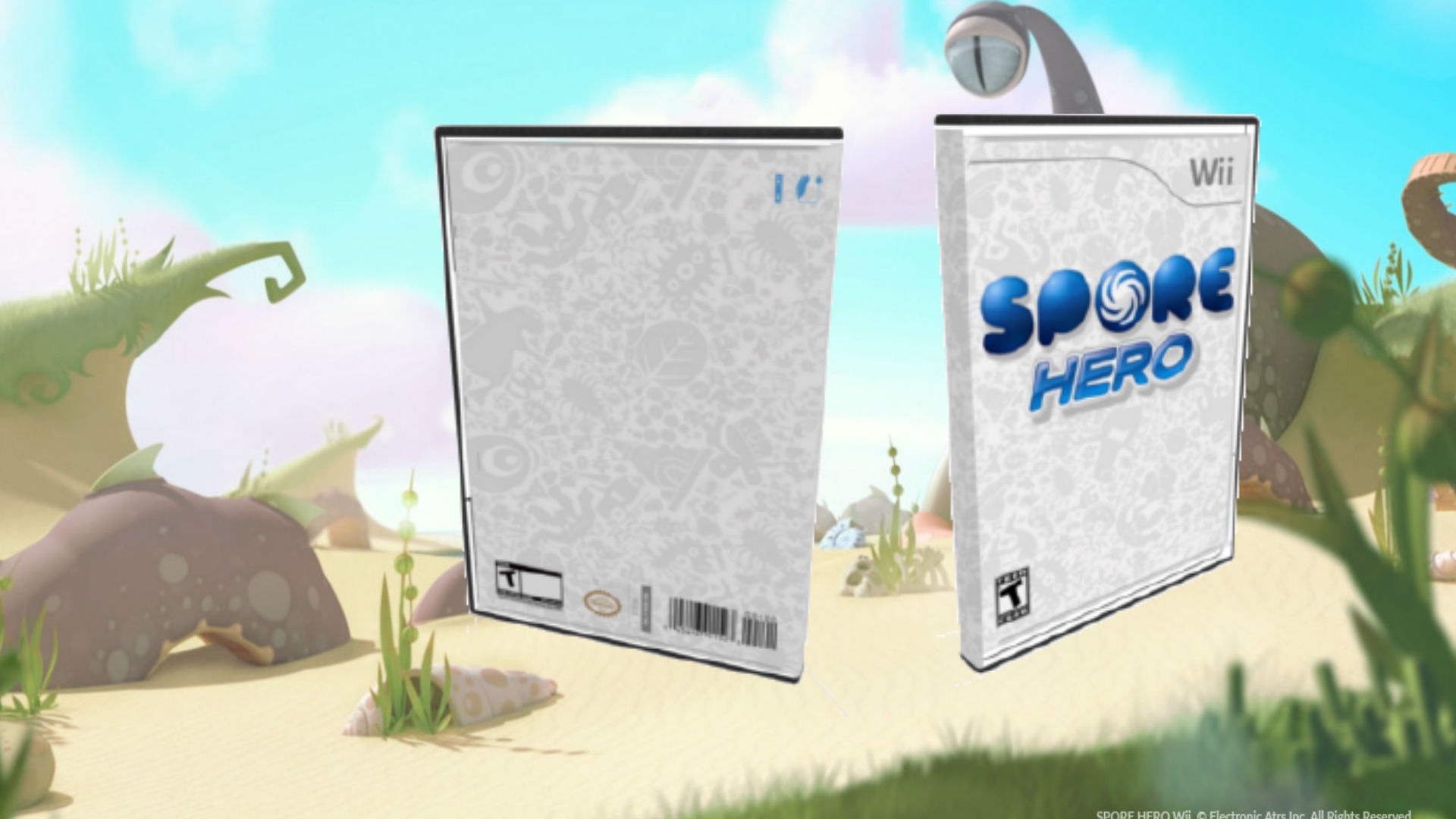 Spore Hero box cover