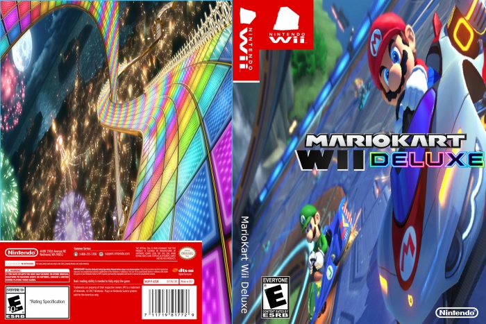 Mario Kart Wii Deluxe box art cover