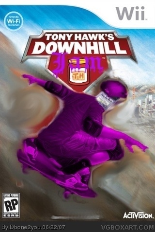 Tony Hawk's Downhill Jam box cover