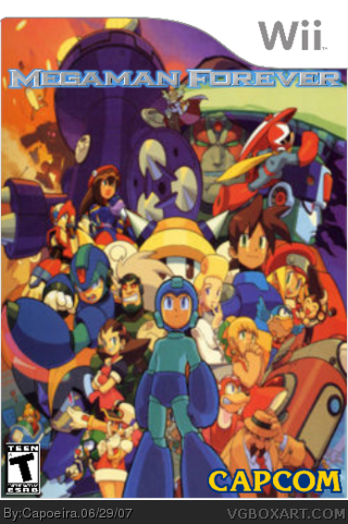 Megaman Forever box cover