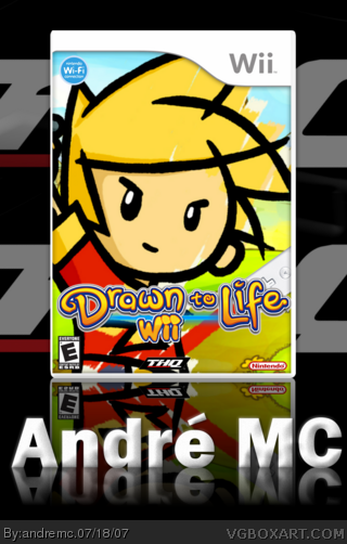 Drawn to Life: Wii box art cover