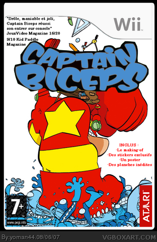 Captain Biceps box cover