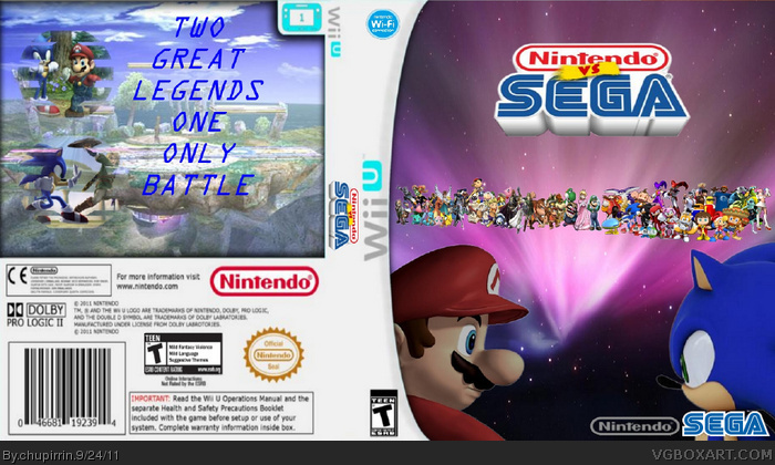 Nintendo vs. SEGA box art cover