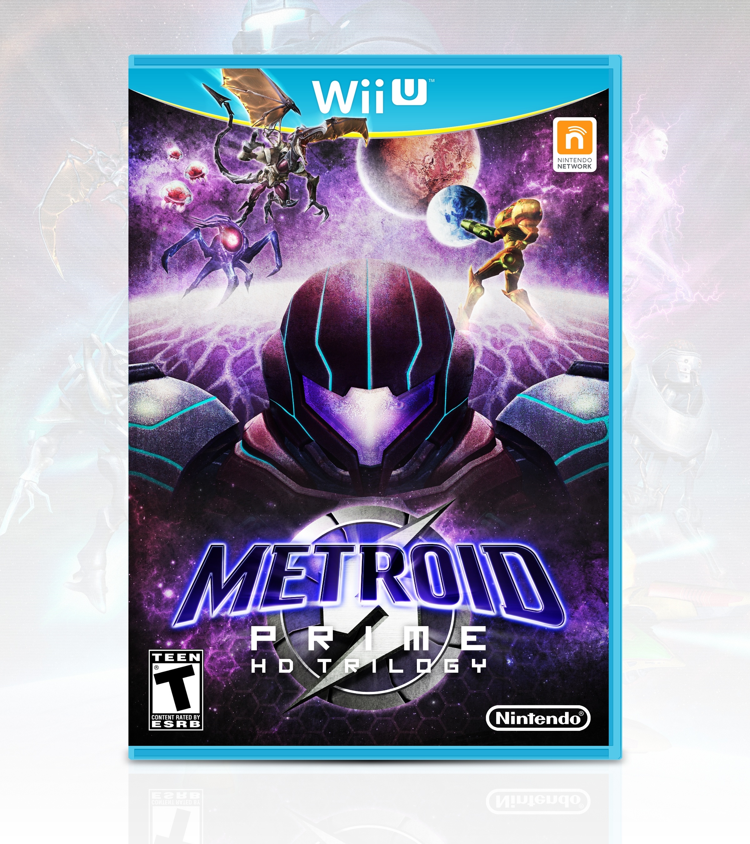 Metroid Prime Trilogy box cover