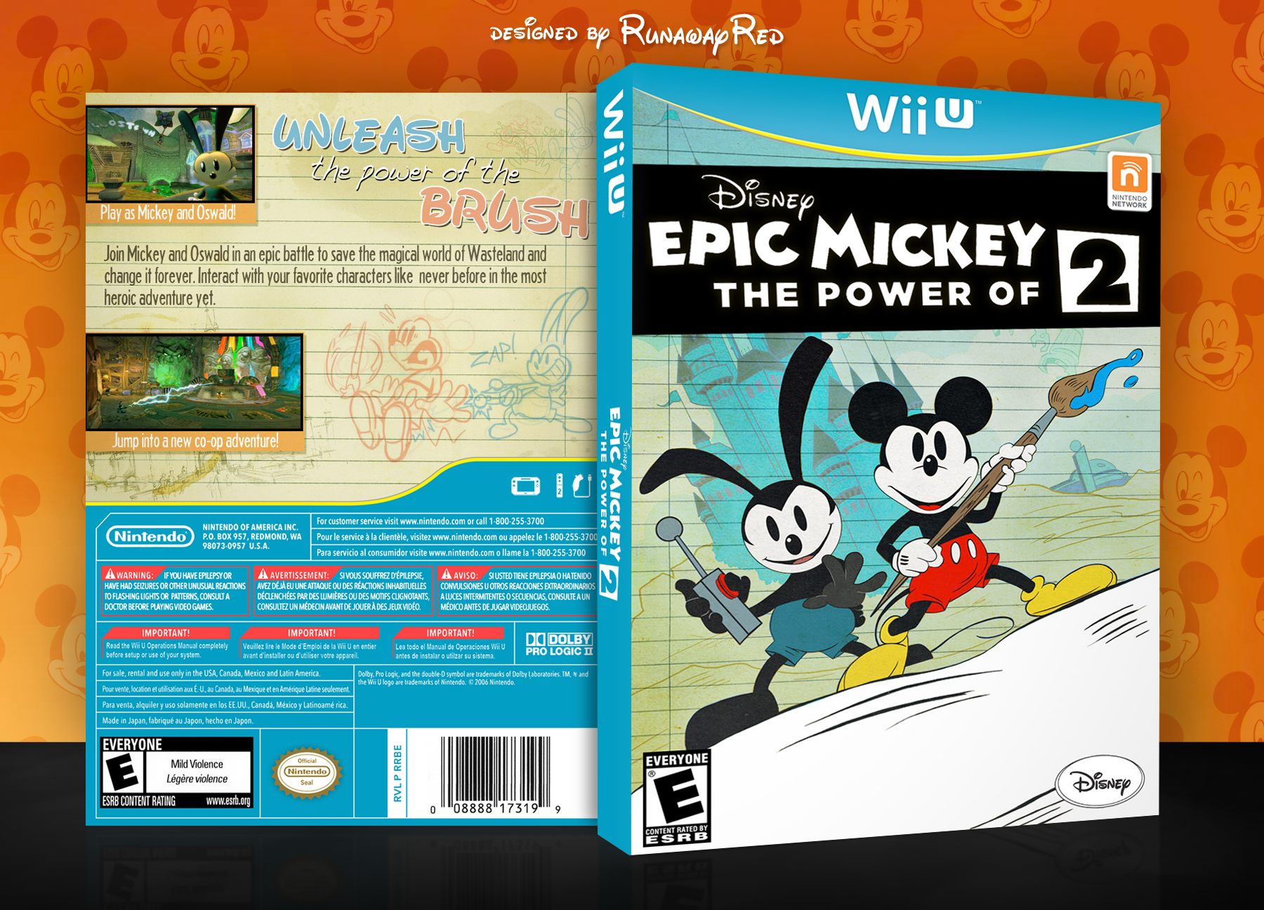 Epic Mickey 2: The Power of Two box cover