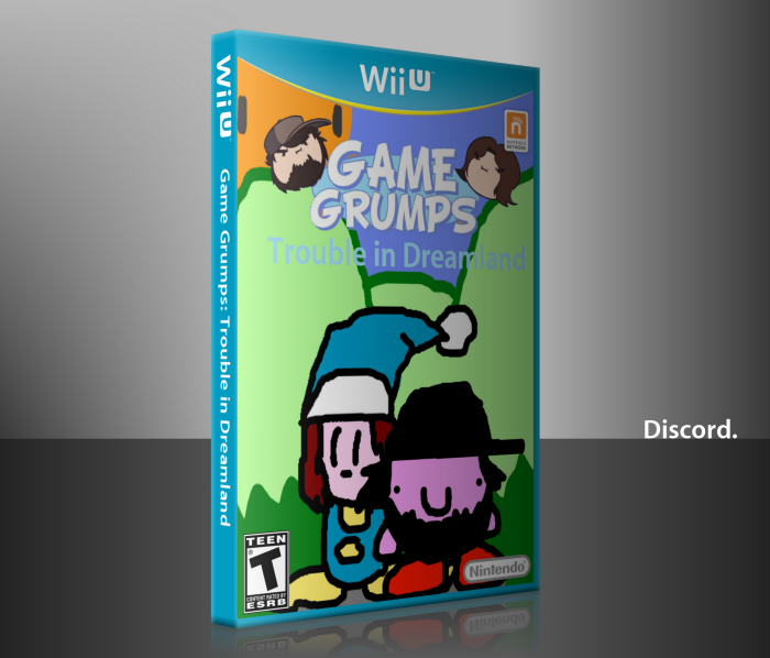 Game Grumps: Trouble in Dreamland box art cover