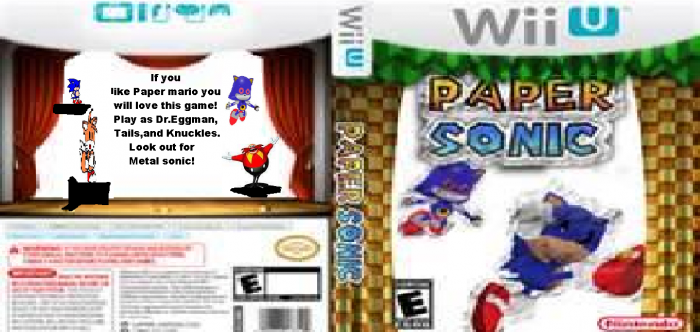 Paper Sonic box art cover