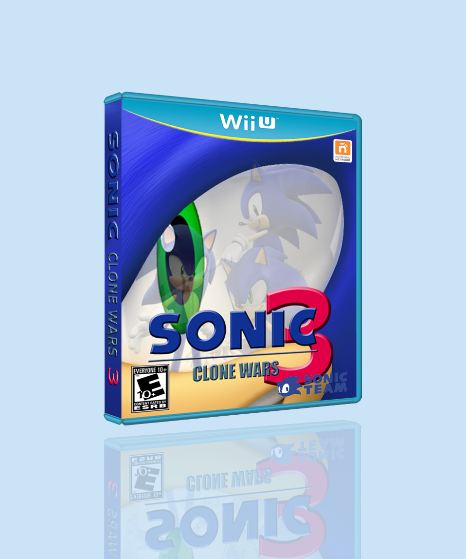 Sonic: Clone Wars 3 box cover