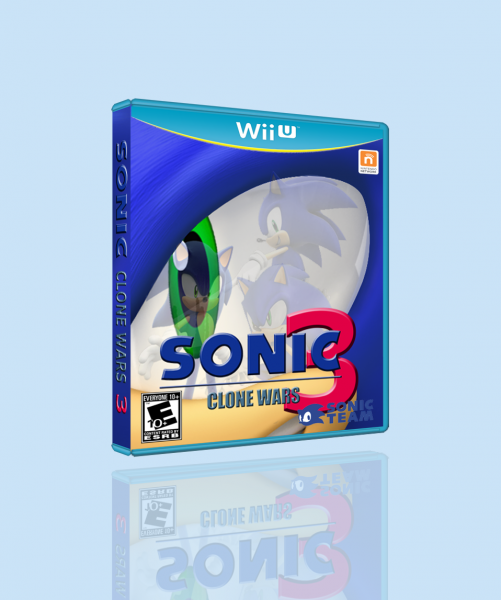 Sonic: Clone Wars 3 box art cover