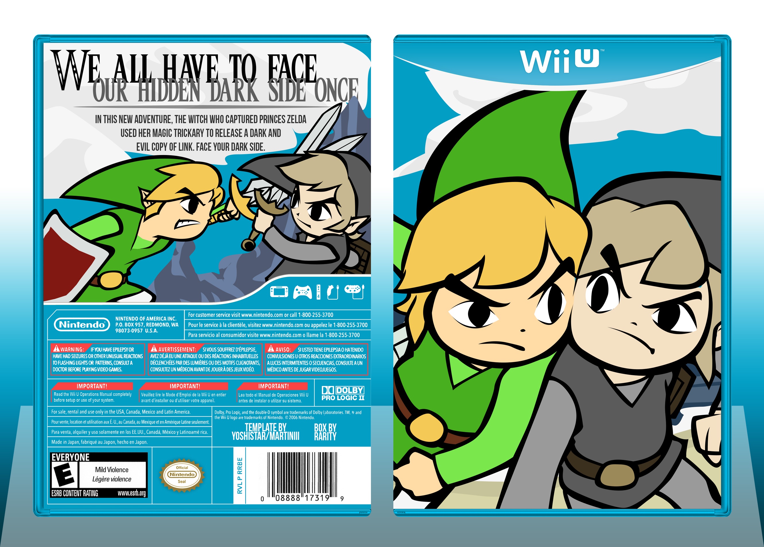 The Legend of Zelda - Hidden Darks box cover