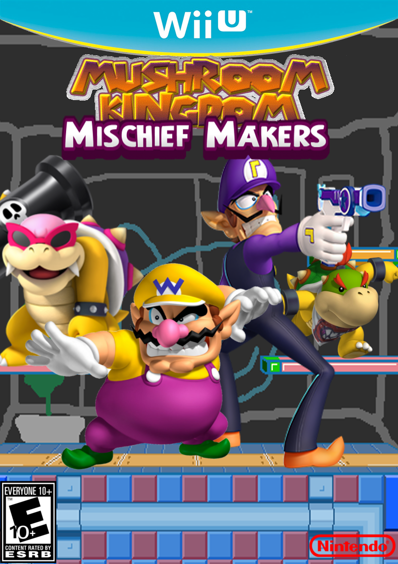 The Mushroom Kingdom Mischief Makers box cover