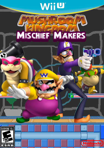 The Mushroom Kingdom Mischief Makers box art cover