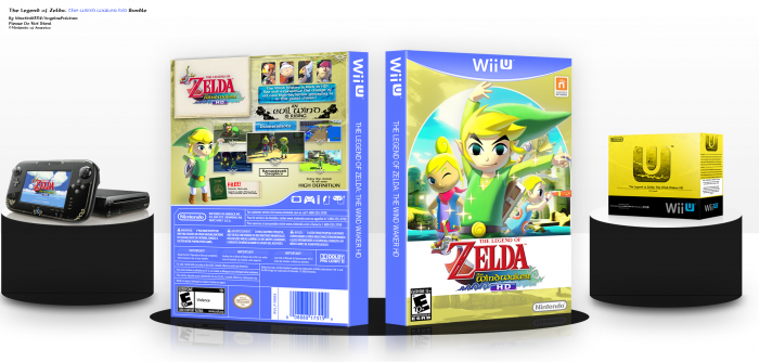 The Legend of Zelda: The Wind Waker HD Bundle box art cover