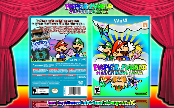 Paper Mario: Millennium Saga box art cover