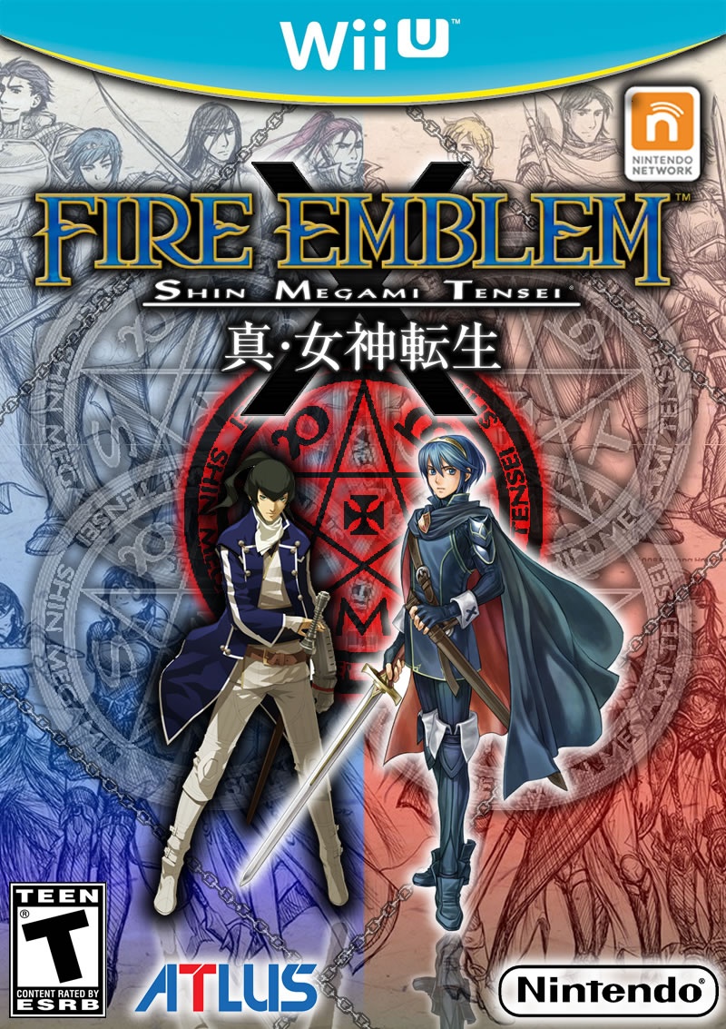 Fire Emblem X Shin Megami Tensei box cover