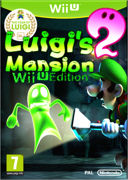 Luigi's Mansion 2 (Wii U Edition) box cover