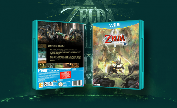 The Legend of Zelda : Twilight Princess HD box art cover