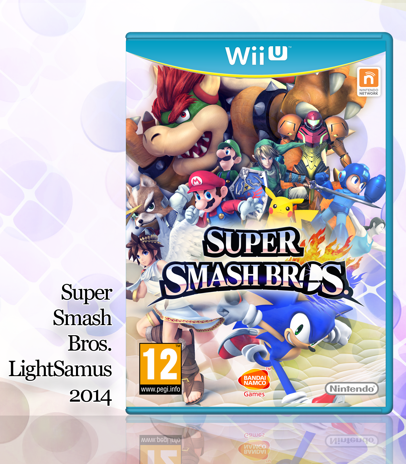 Super Smash Bros for Wii U box cover