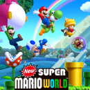 New Super Mario World Box Art Cover