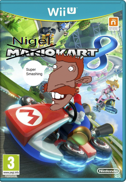 Nigel Kart 8 box art cover