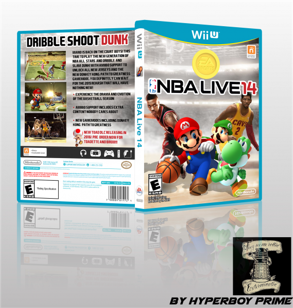 NBA Live 14 box art cover