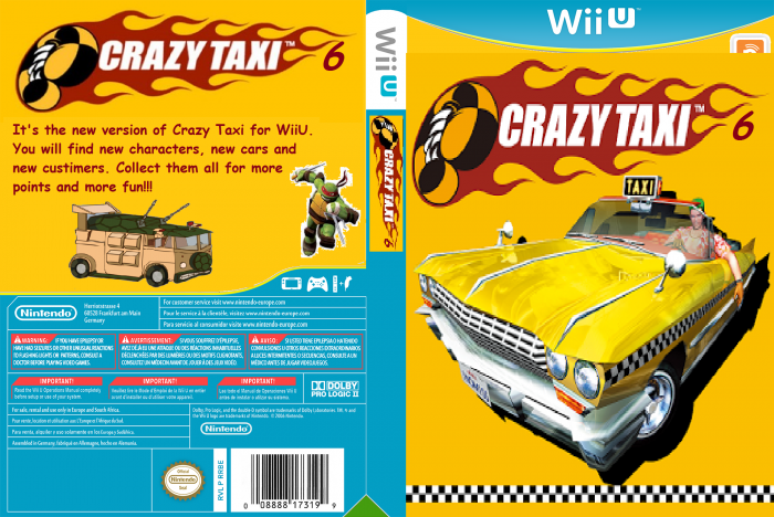 Crazy Taxi 6 box art cover