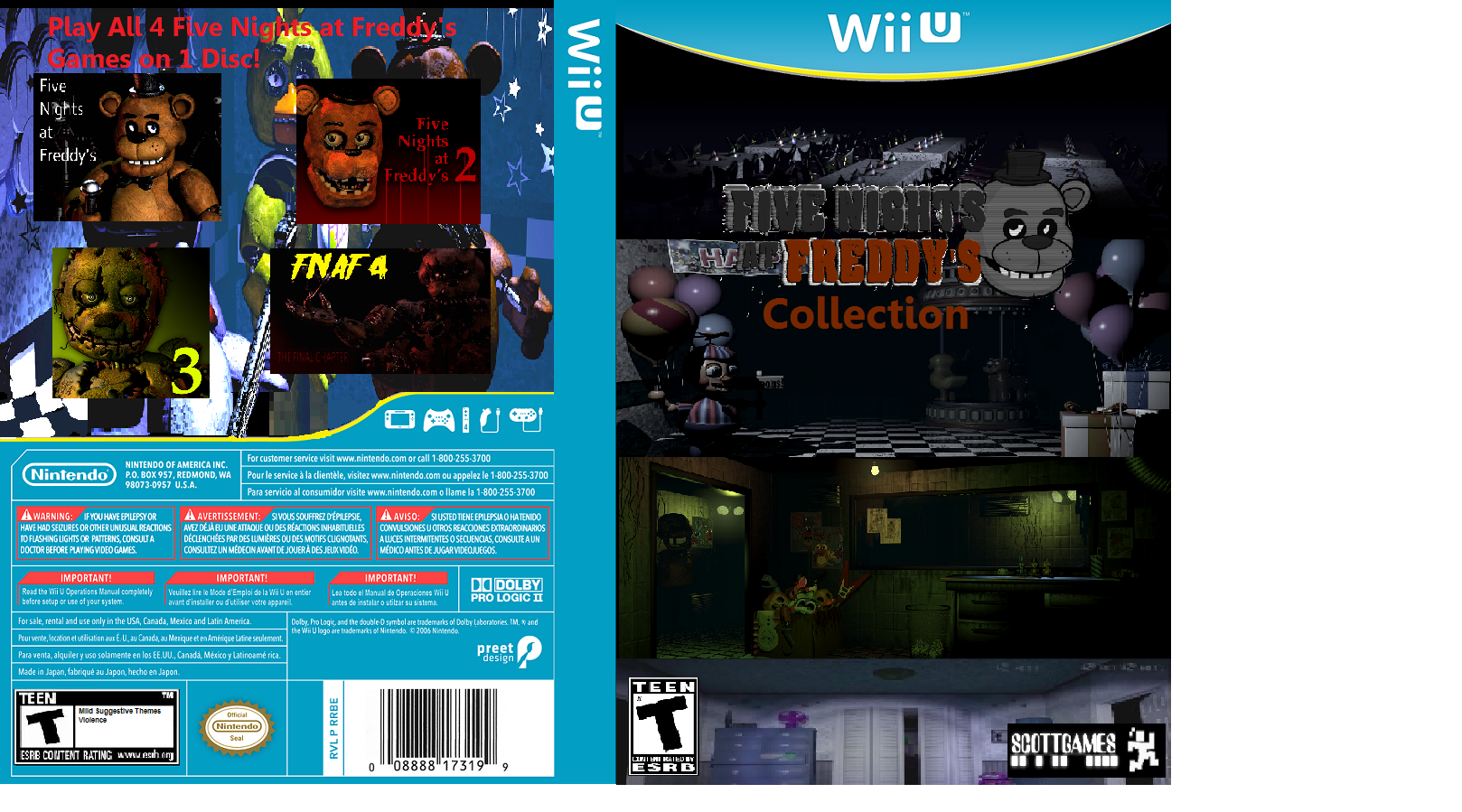 Five Nights at Freddy's Collection box cover