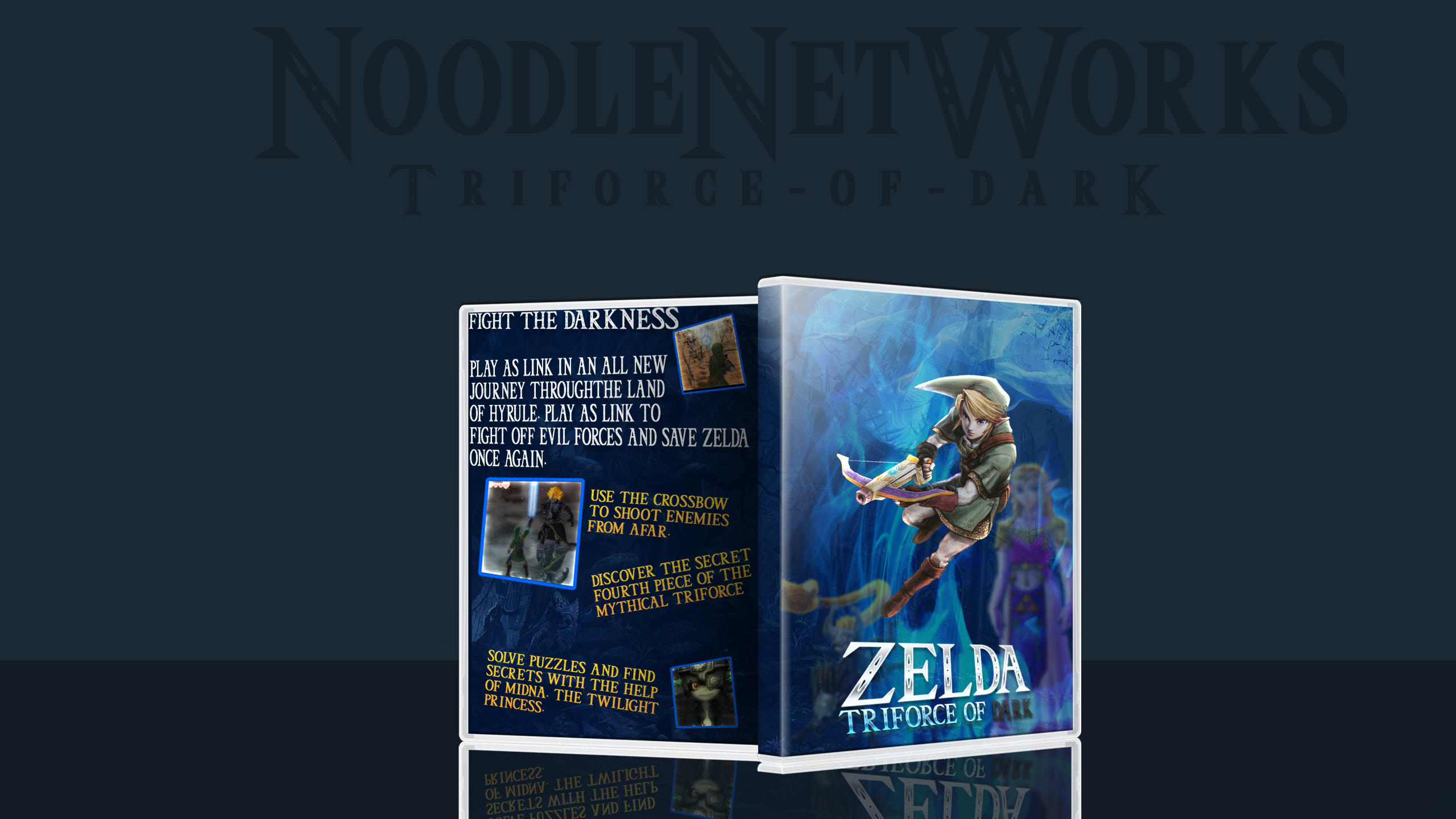 The Legend of Zelda - Triforce of Dark box cover