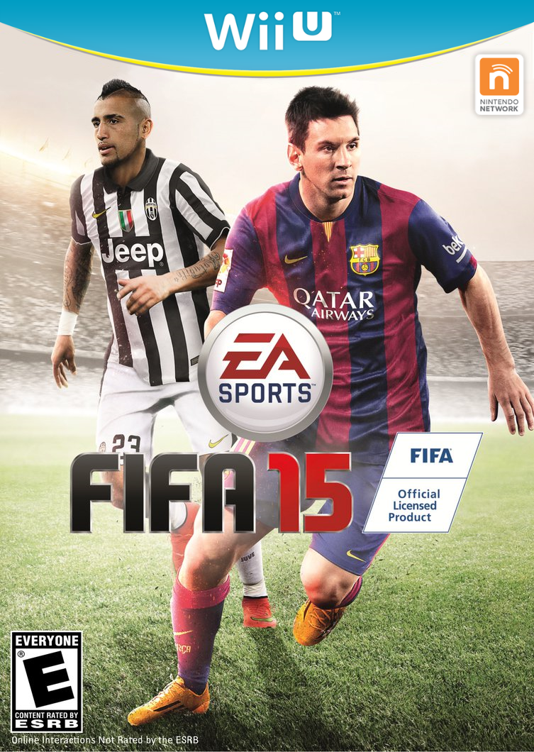 FIFA 15 Wii U box cover