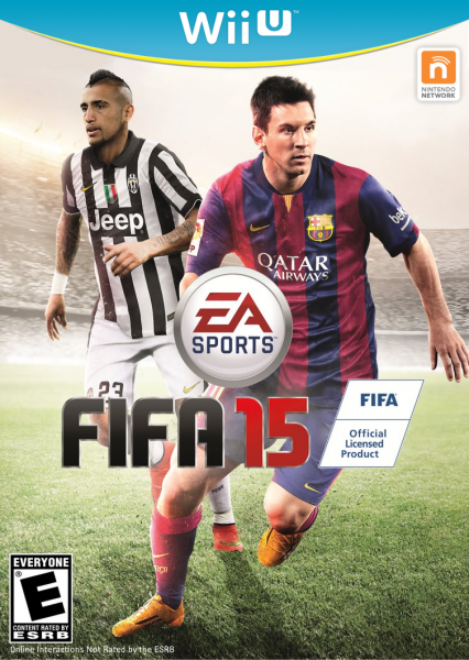 FIFA 15 Wii U box art cover