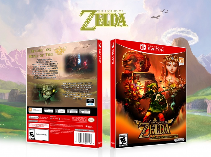 The Legend of Zelda A Link Between Timelines box art cover