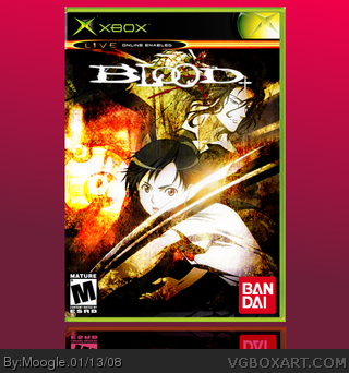 Blood + box cover