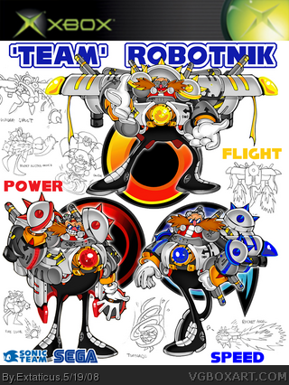 Team Robotnik box art cover