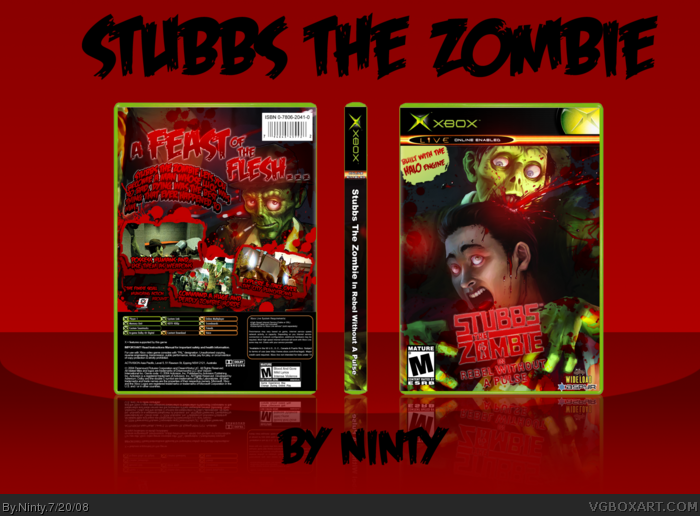 Stubbs The Zombie In Rebel Without A Pulse box art cover