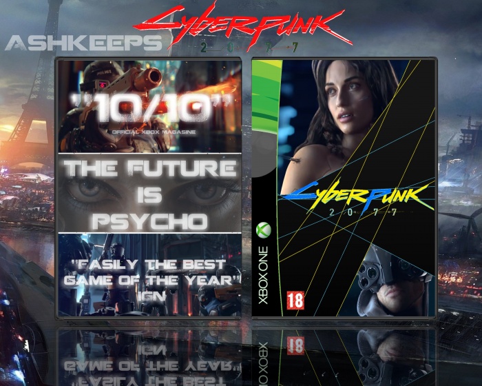 Cyberpunk 2077 box art cover